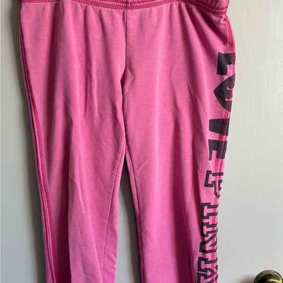 PINK Victoria's Secret Fuchsia Sweatpants - Picture 3 of 4